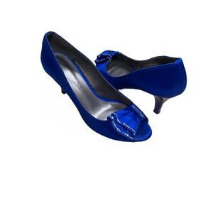 🌟75% OFF🌟NEW🌟 Kiss Cat Glitter Blue Evening Heels